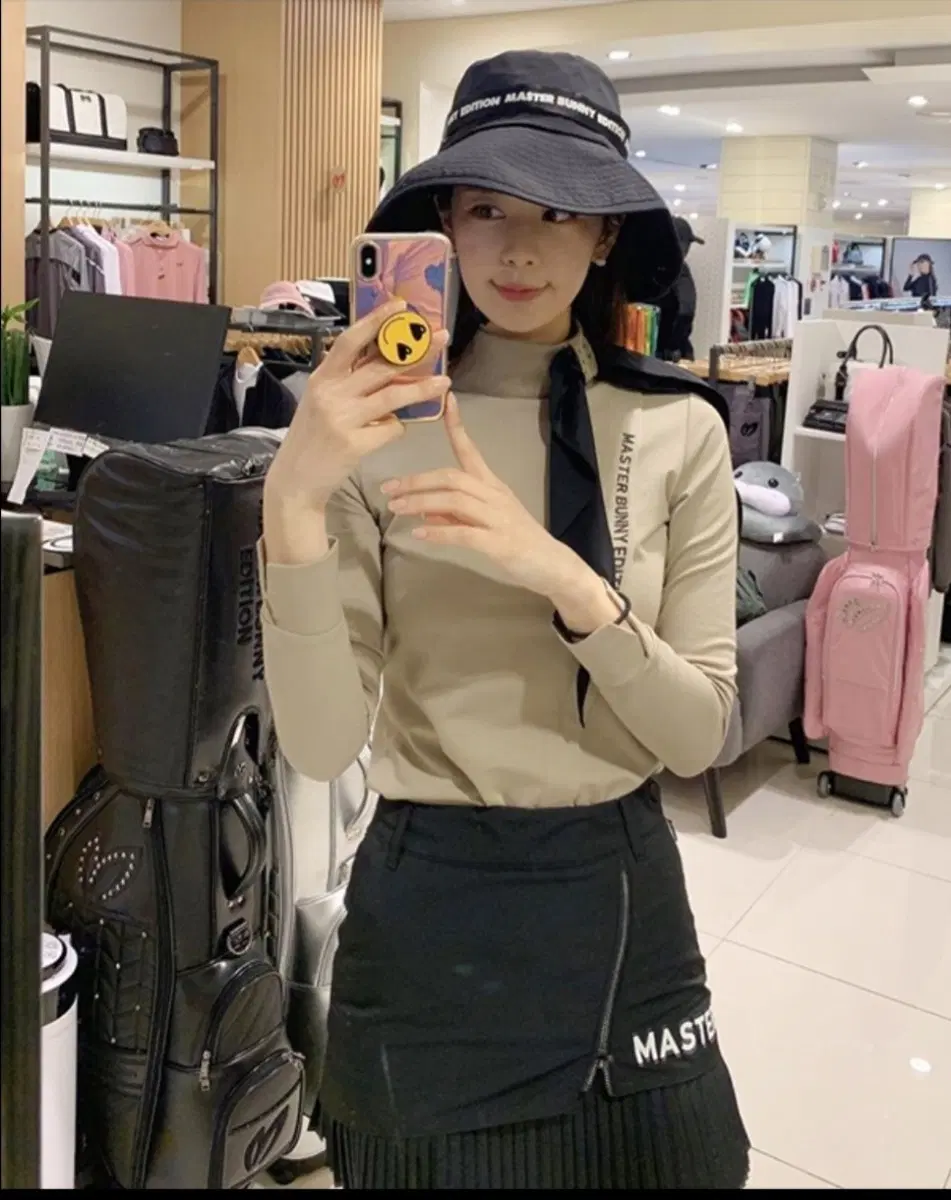 마스터바니 플리츠 언발 큐롯스커트 67