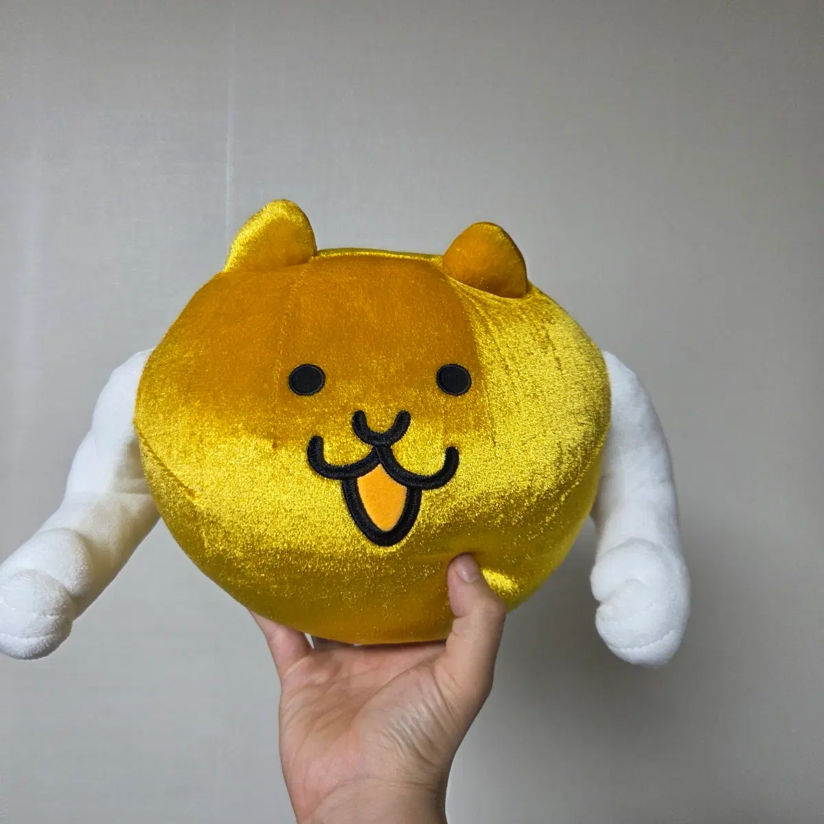 냥코대전쟁 고양이 황금 근육 빈티지 토이 인형 고전 만화 피규어 캐릭터 일본