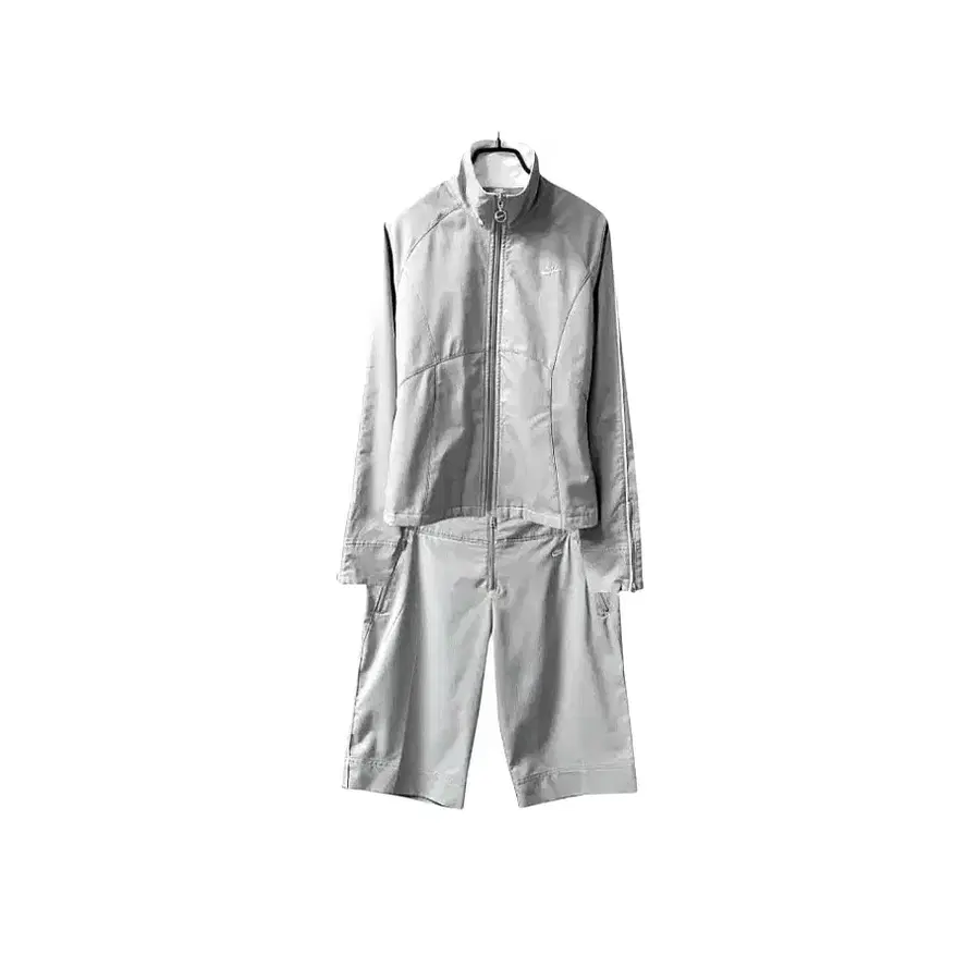 나이키00s 올드스쿨 실버탭 트랙 집업/ 버뮤다쇼츠 셋업