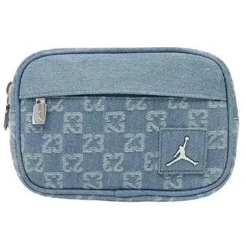 E07225 새상품 JORDAN BRAND 카메라백 블루
