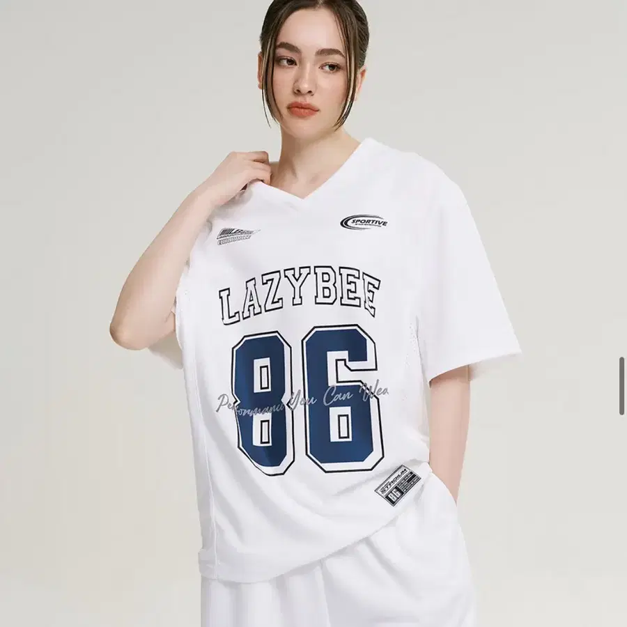 레이지비 믹스드 매쉬 져지 오버핏 반팔티 (XL)