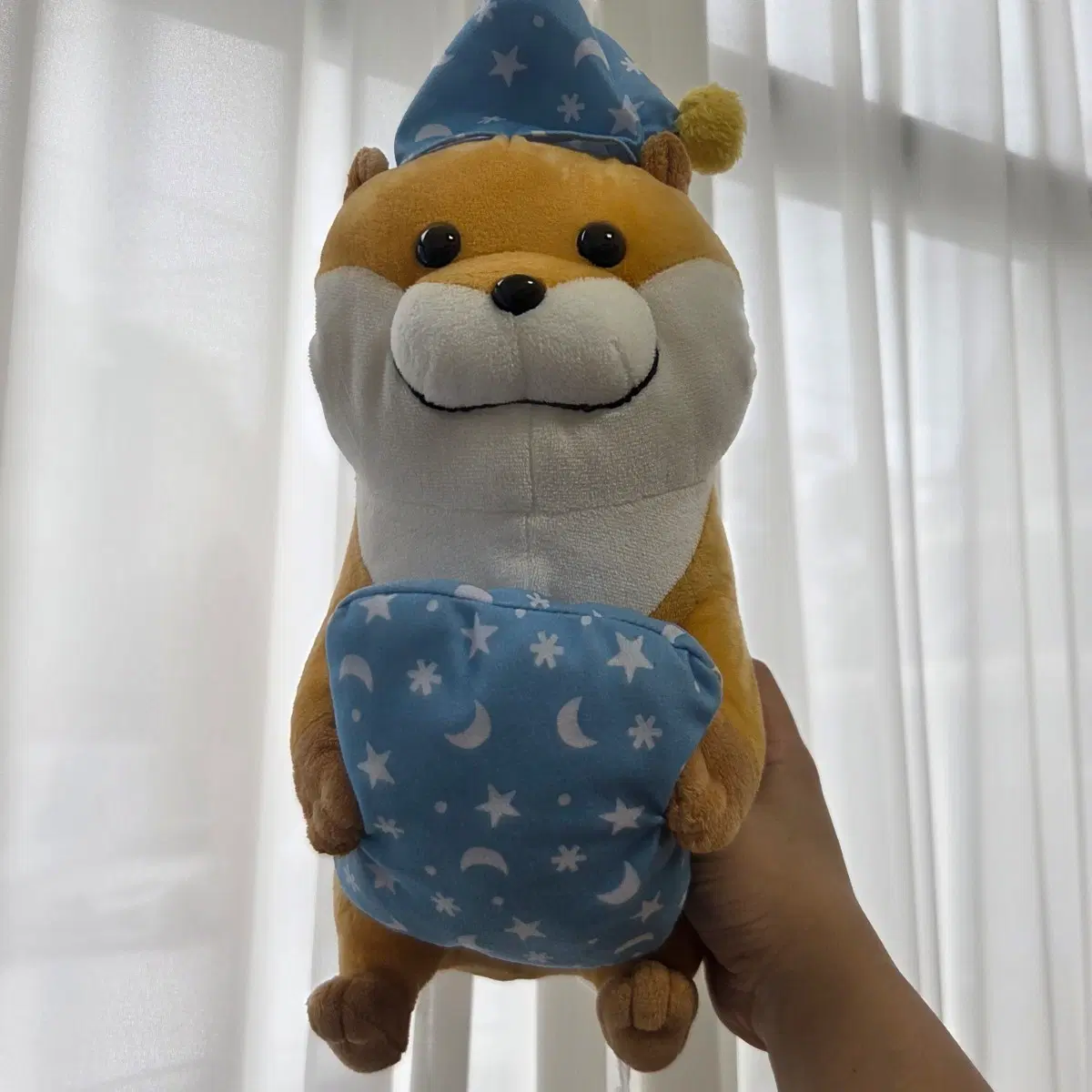 수달 우소우소 대형 빅 빈티지 토이 인형 고전 만화 피규어 캐릭터 일본