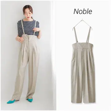 정가 23540엔 Noble 2WAY 살로펫 팬츠 M 베이지