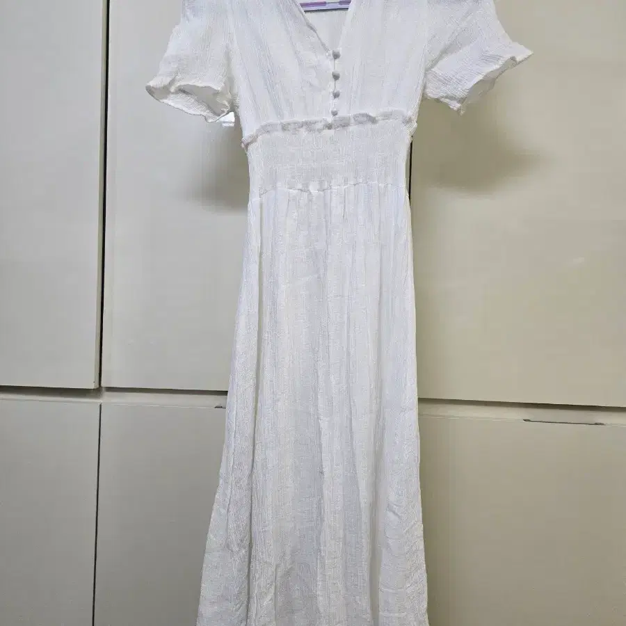여성 원피스 화이트