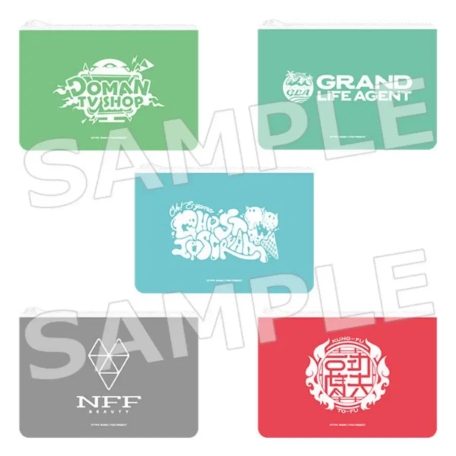 페이트 그랜드 오더 GRAND LIFE AGENT 클리어 파우치 페그오
