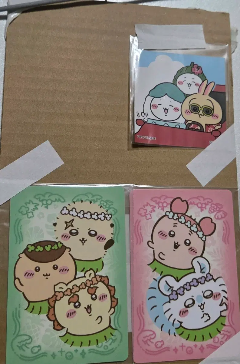 메칼메칼구매건) 치이카와 포토카드 극장판 인어섬 포토카드 일괄