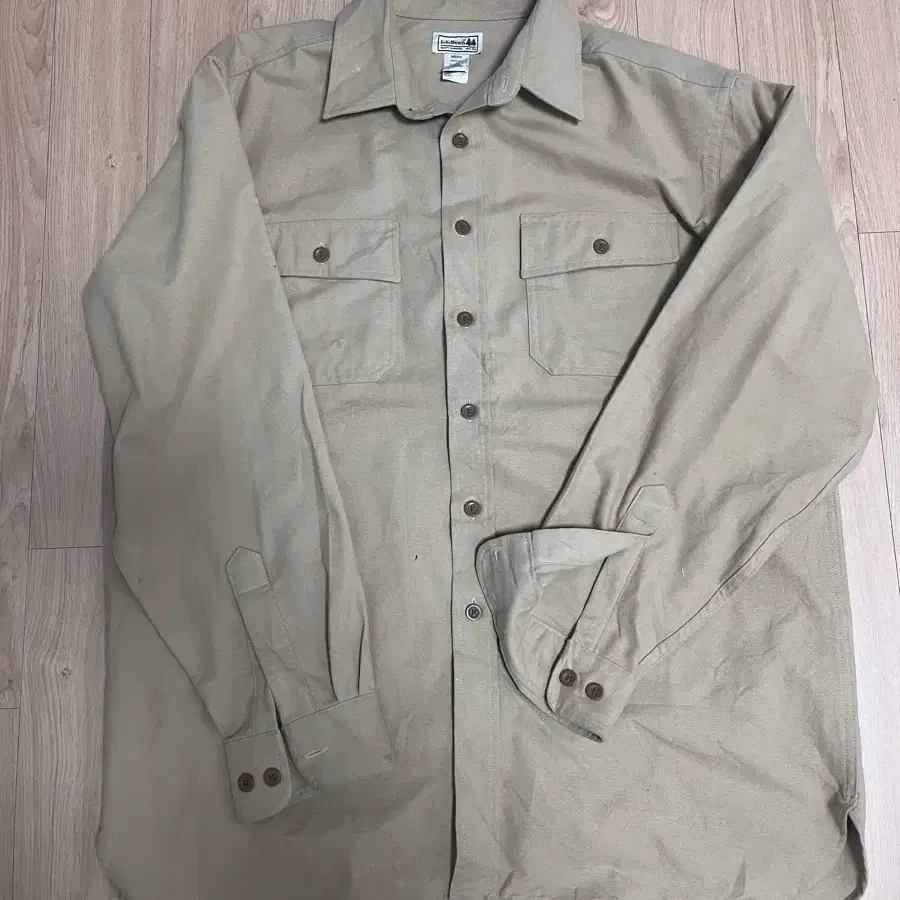 L.L.Bean 엘엘빈 샌드 컬러 워크 셔츠