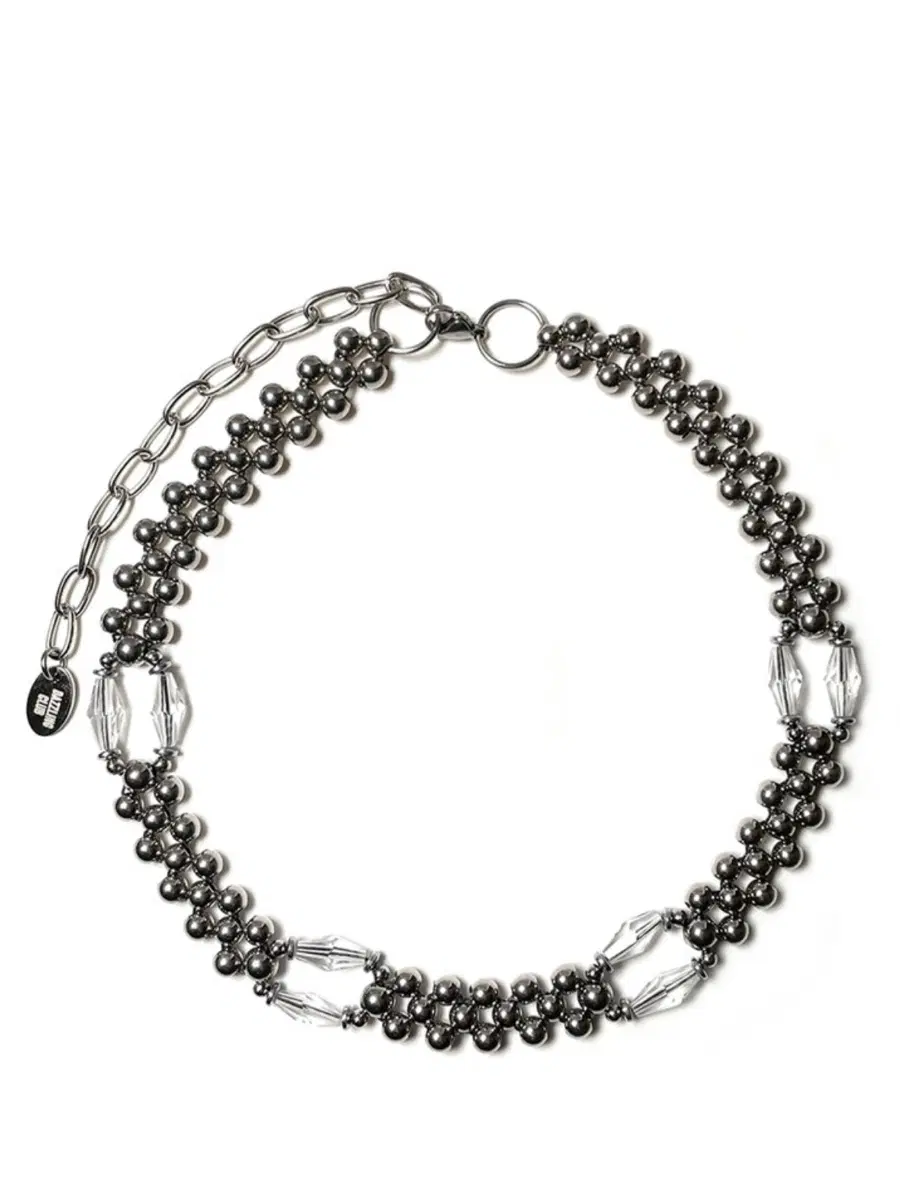 다즐링클럽 OVAL CRYSTAL BALL CHIAN CHOCKER