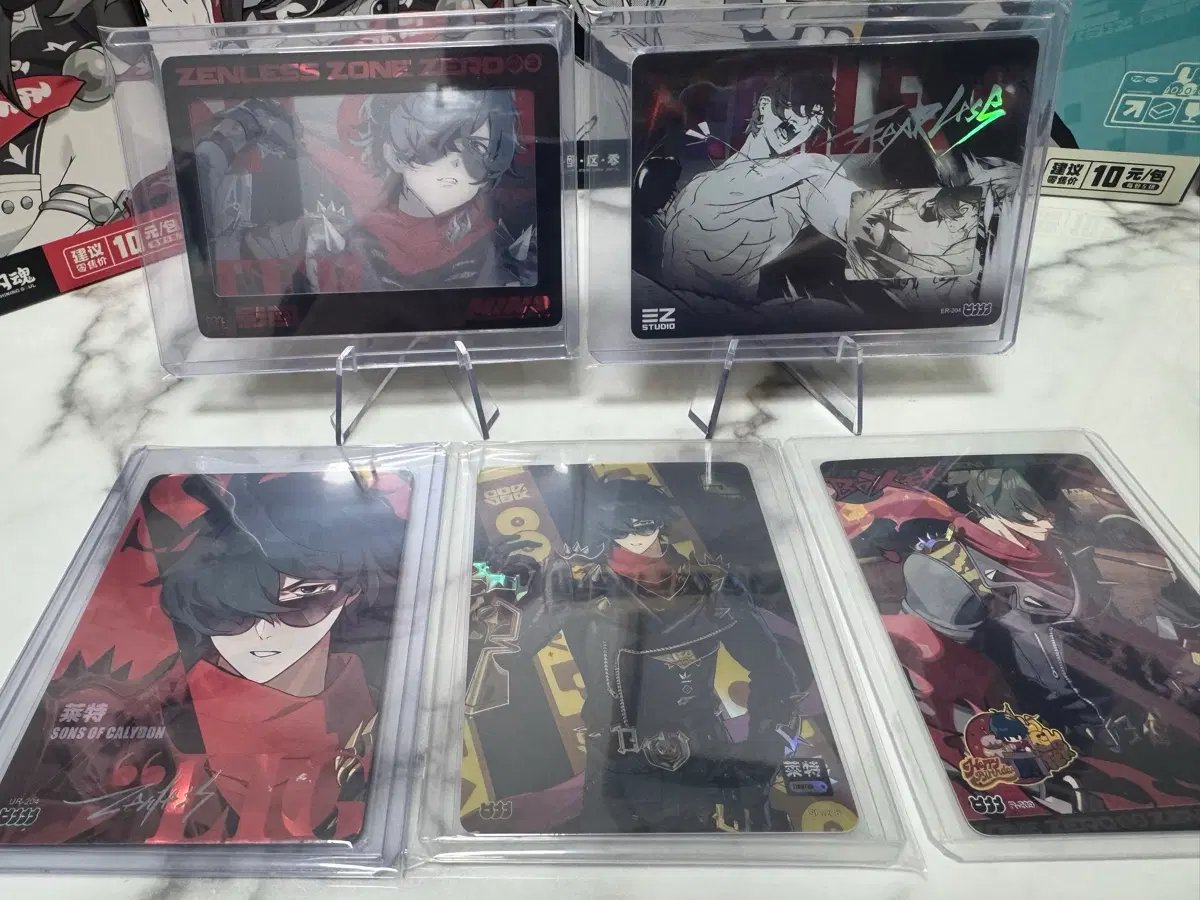 젠레스 존 제로 샤이닝소울 TCG 카드 vol.2 - 라이터 컬렉 Set