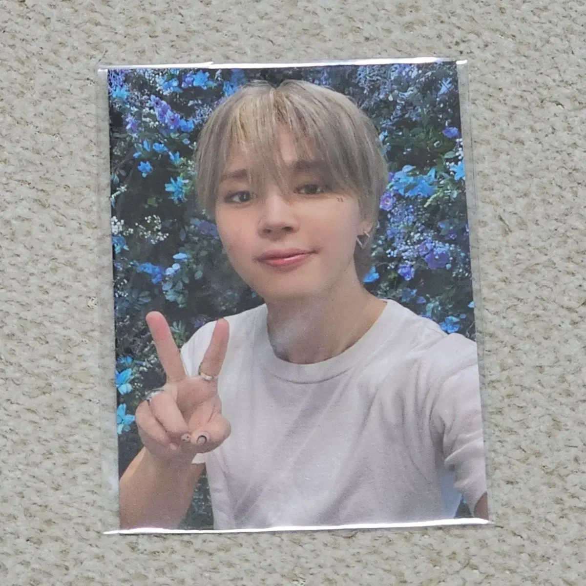 BTS 방탄 지민 MUSE 셔츠 포카