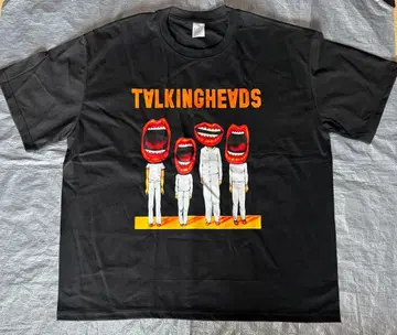 토킹 헤즈 TALKING HEADS 블랙 2XL 면 100%