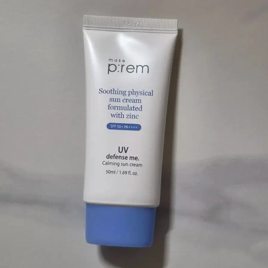 메이크프렘 카밍 선크림 50ml 논나노 무기자차