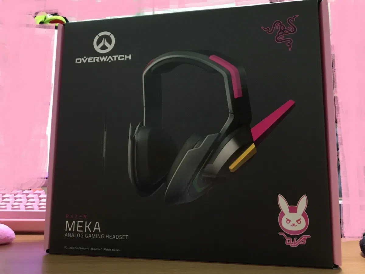 RAZER 레이저 오버워치 디바 MEKA 유선 헤드셋