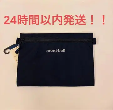 [ 새상품 ] mont-bell 페이퍼 파우치 M 네이비