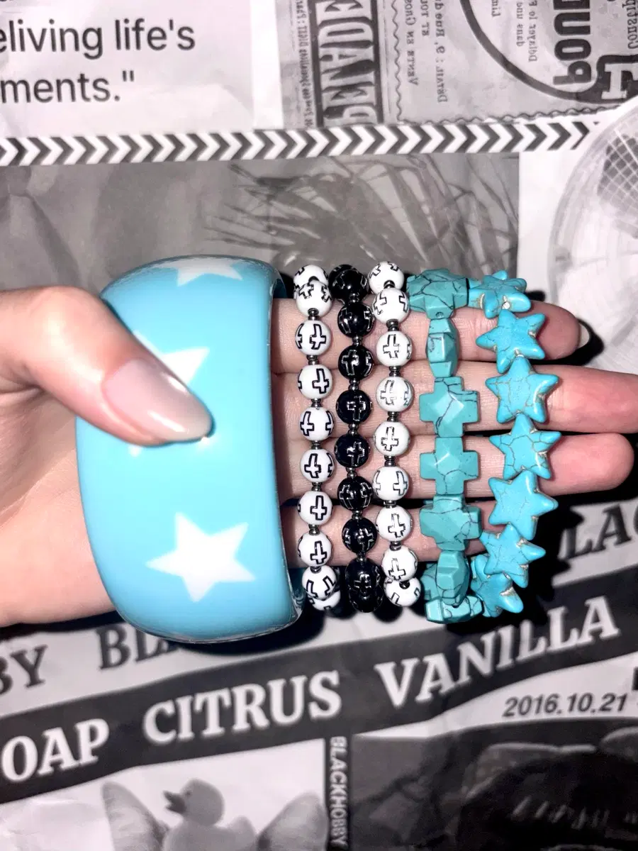 Bangle & Bead bracelet (세트/단품 구매 가능)