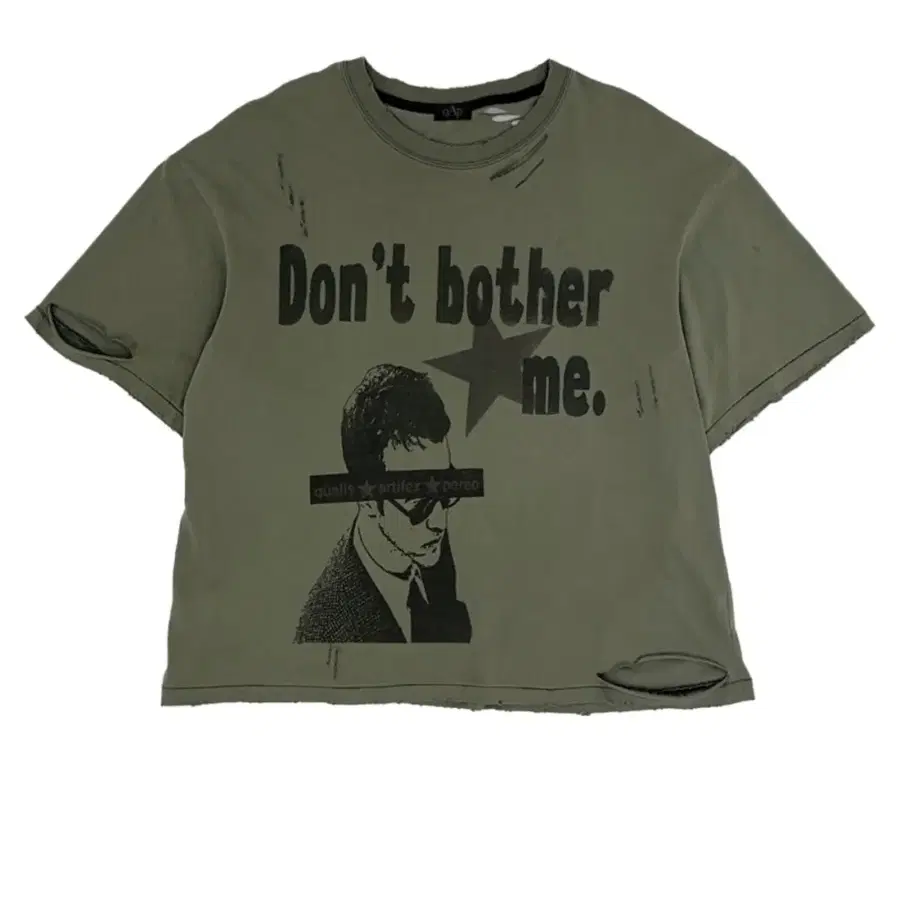 qap VTG T-shirts Khaki 반팔