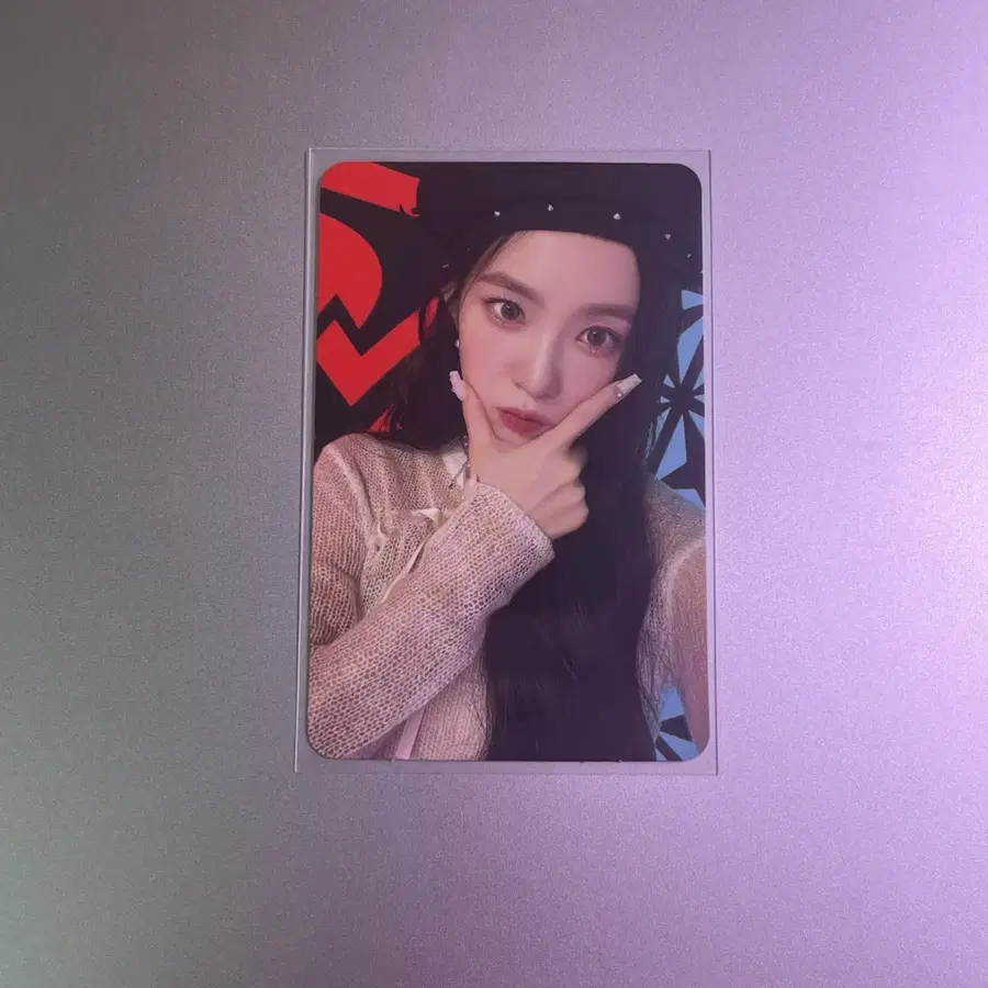 레드벨벳 아이린 2023 핑크 크리스마스 스탠드 포카