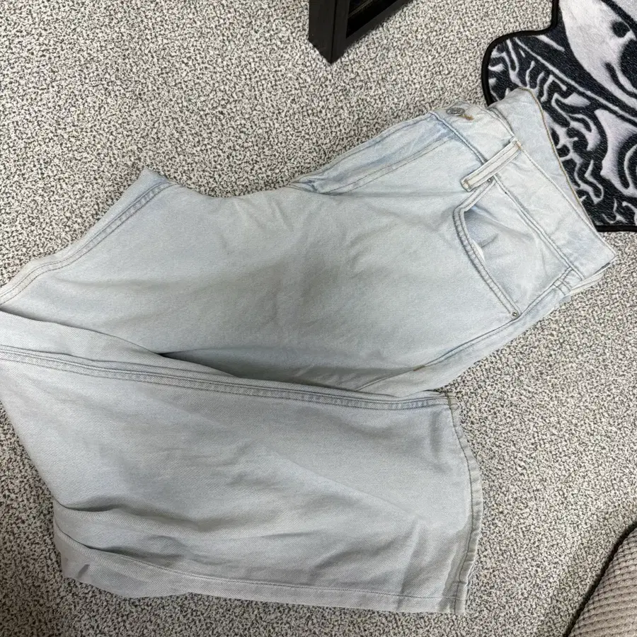 H&M 연청 와이드팬츠 size34