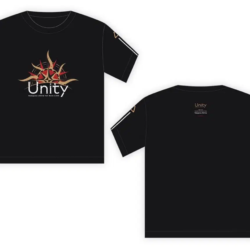 사에구사 아키나 유니티 unity 콘서트 티셔츠 + 응원 타올