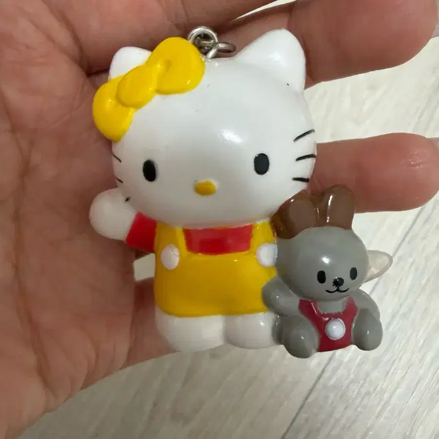 키티 열쇠고리 강아지 인형