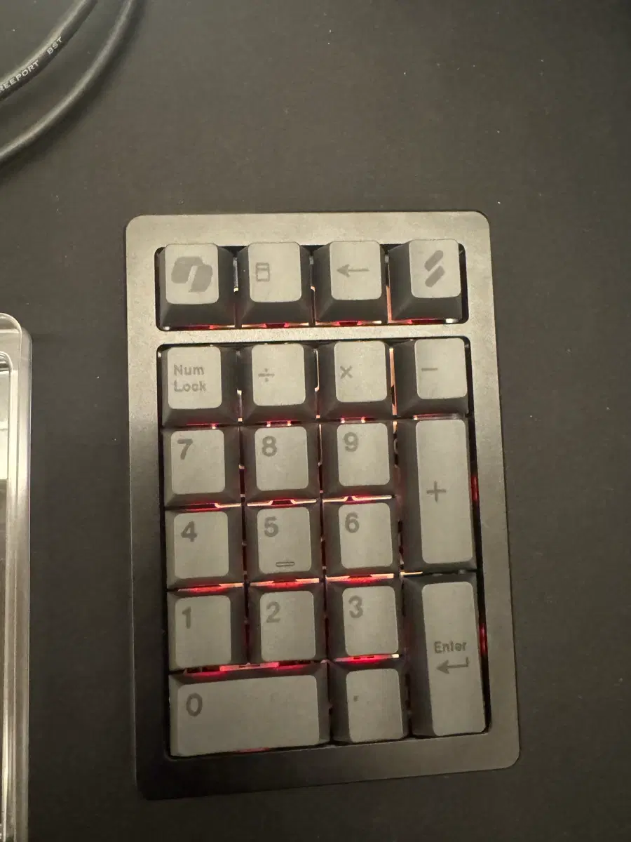 SPM AL21W 알루미늄 넘버패드 블랙
