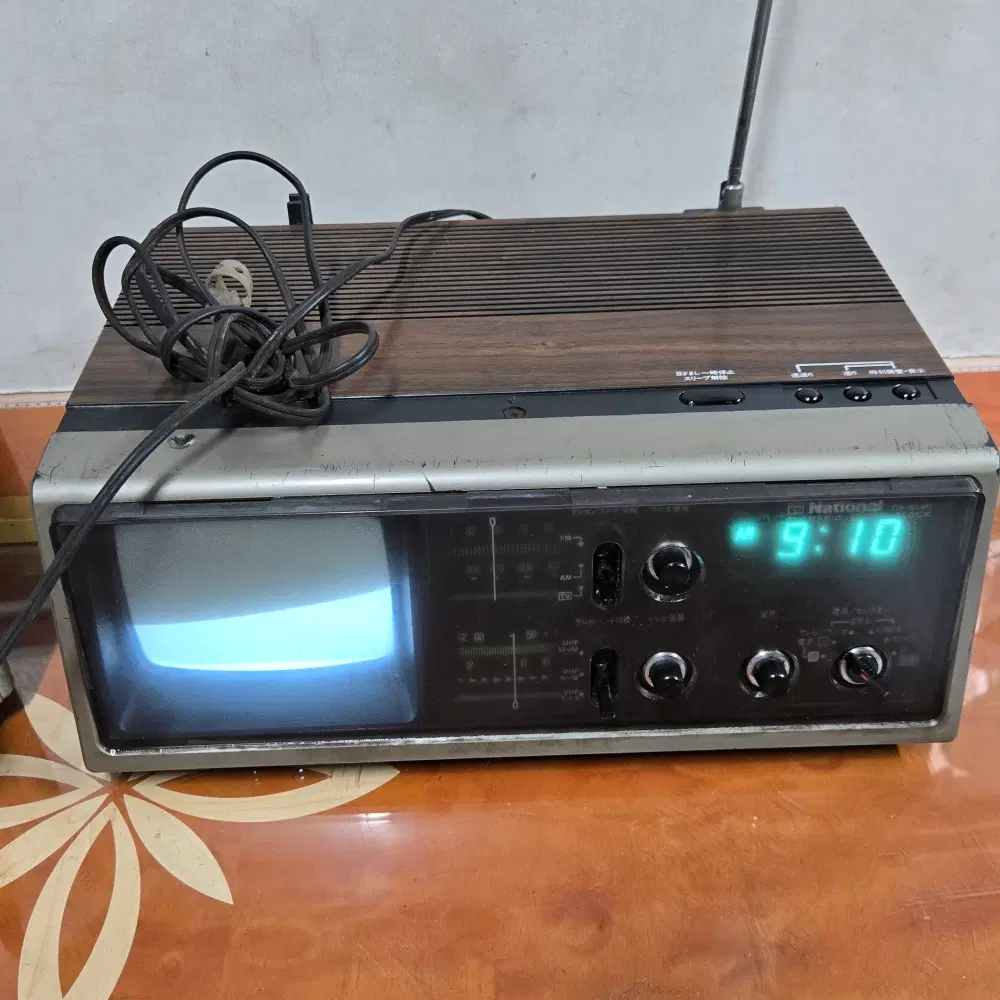내셔널 National TR-514F .TV . 라디오