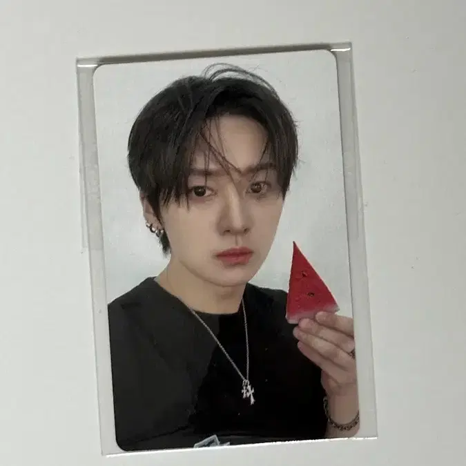 디스앤댓 팬즈샵 특전 포카 미공포 리노 수박포카