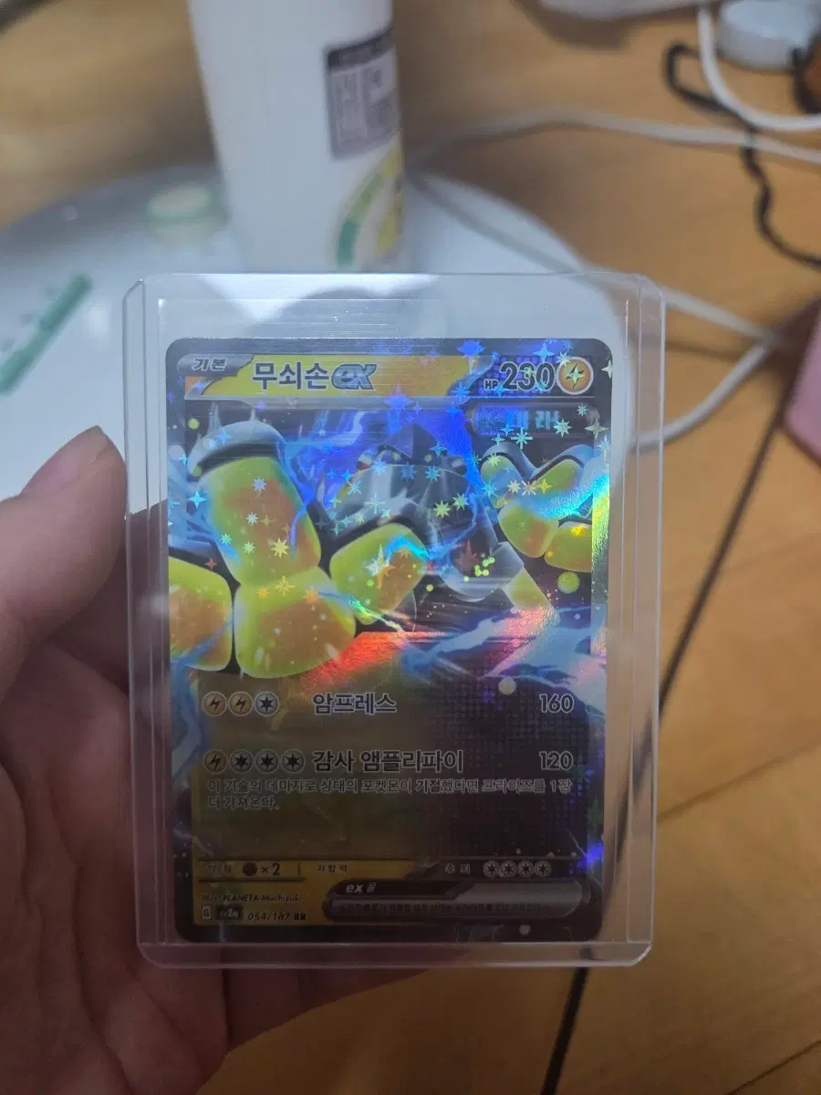 포켓몬 카드 무쇠손 EX RR카드