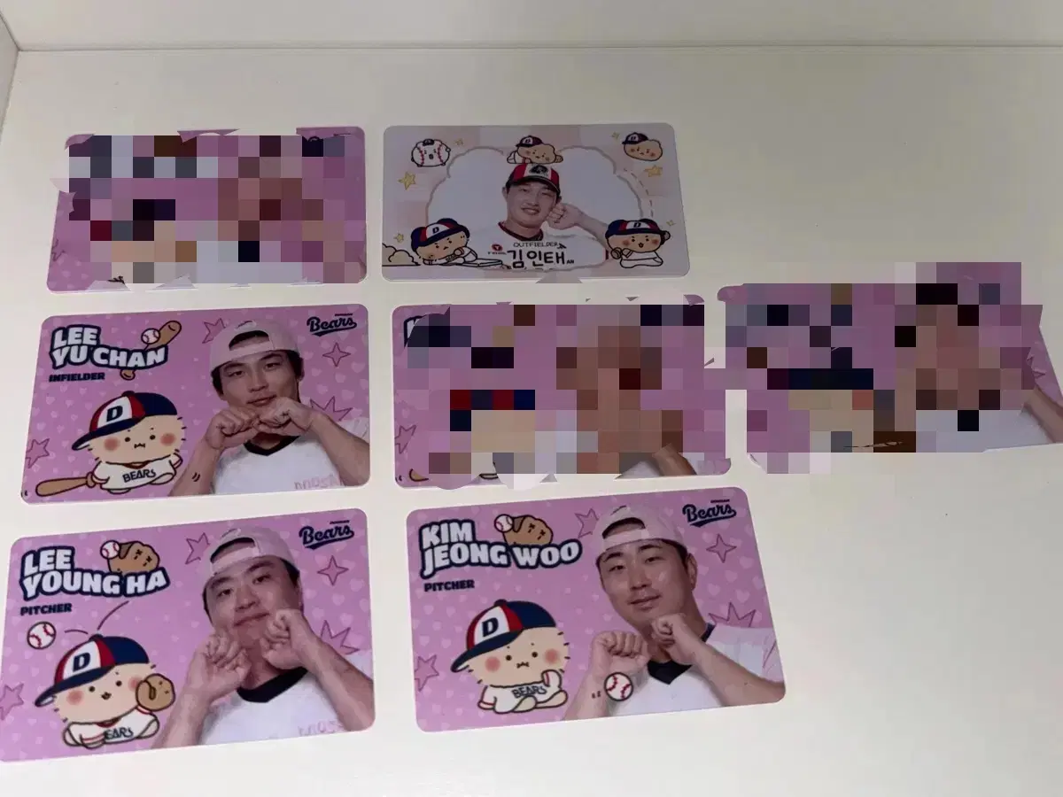 교환/양도 두산베어스 두산 망곰 망글곰 망그러진곰 포토카드 포카
