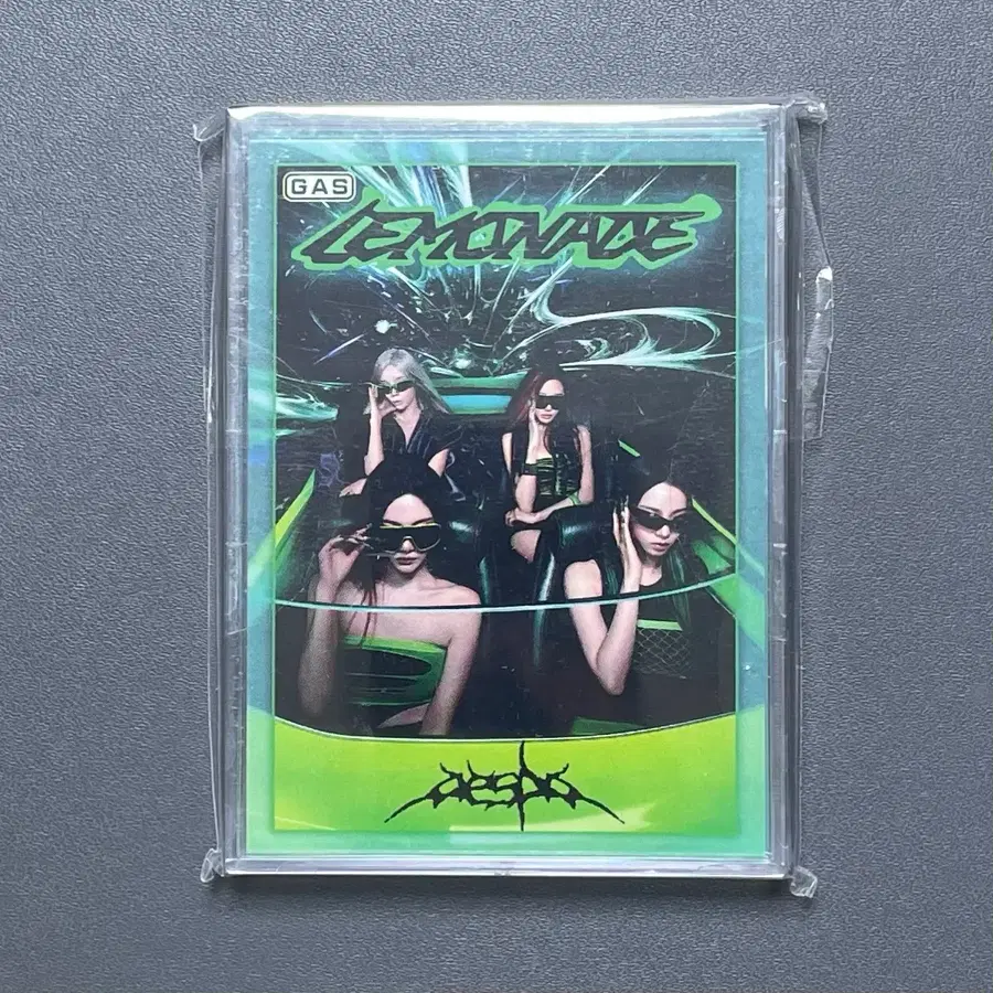 에스파 gas trading card 미개봉 양도