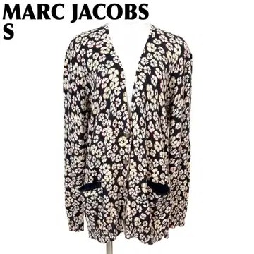 [새상품급] MARC JACOBS 긴팔 롱 기장 가디건 S 꽃무늬