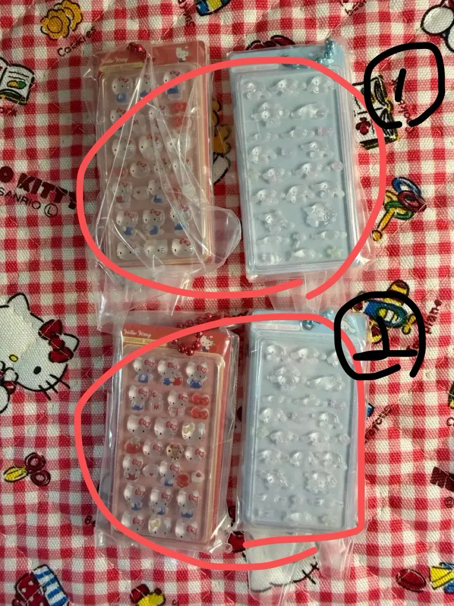 산리오 봉봉드롭 미니어쳐 가챠