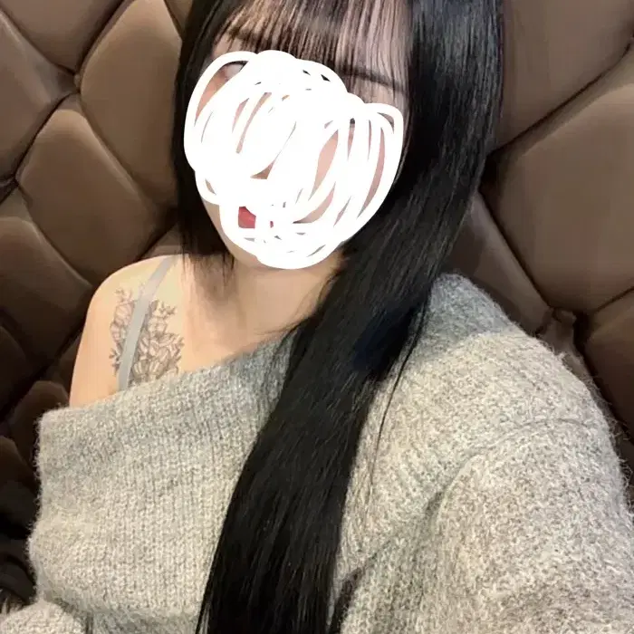붙임머리 피스 18인치