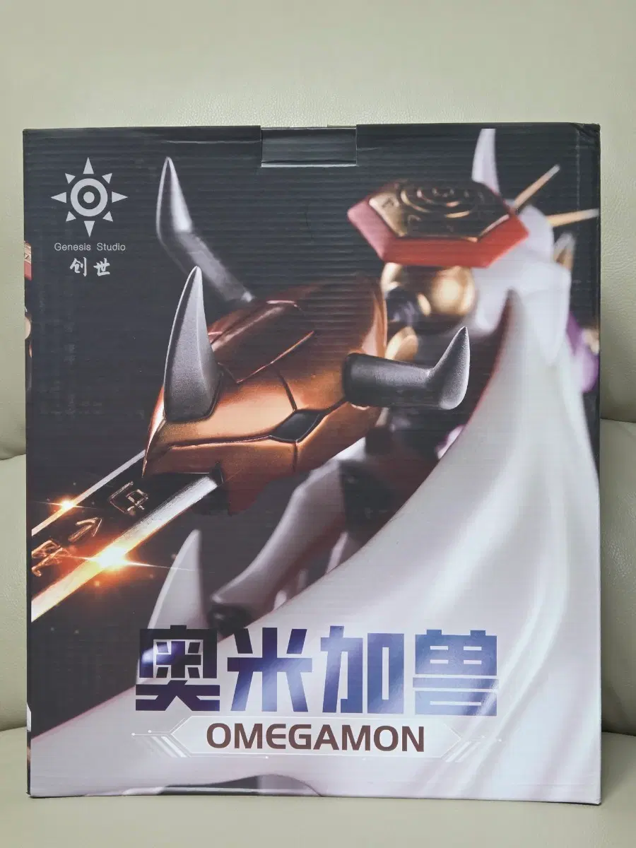 제네시스 스튜디오(Genesis Studio)의 디지몬 어드벤처 오메가몬(Omegamon) 레진 피규어