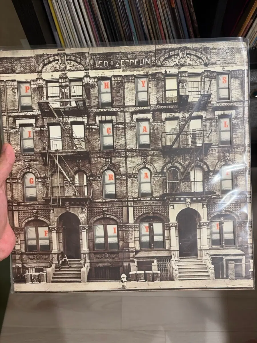 레드 제플린 physical graffiti 미국 초반 Lp