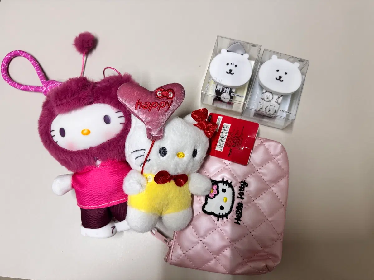 인형뽑기로 뽑은 상품 세트 일괄