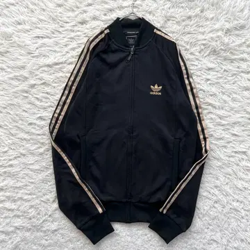 adidas 트레포일 로고 자수 트랙 자켓 저지