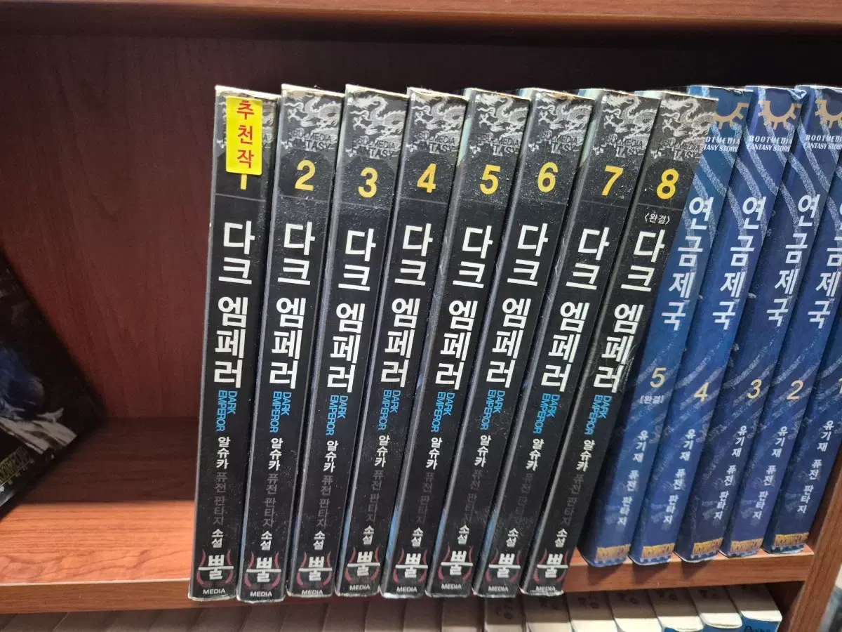 다크엠페러(알슈가퓨전판타지)1~8완 추천도서