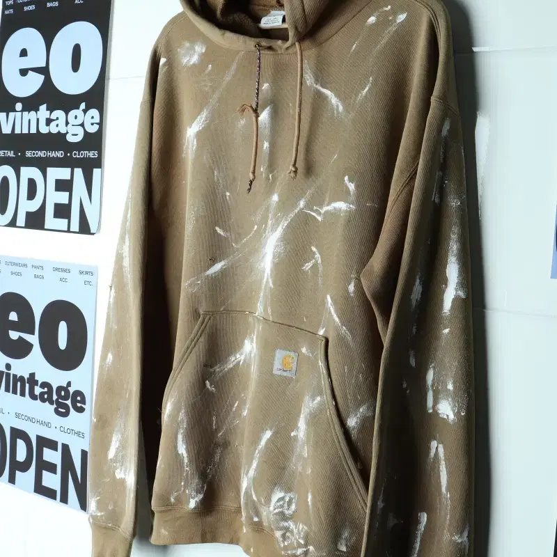 (L-2XL) 칼하트 후드티셔츠 디스트레스드 에이징 커스텀-H38069