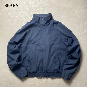SEARS 스윙탑 네이비 해링턴 자켓 드리즐러 구제 의류