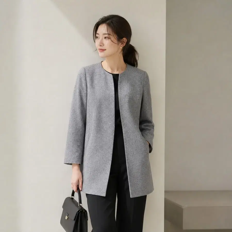 올리브데올리브 간절기 자켓 여자 55 작년한철착용