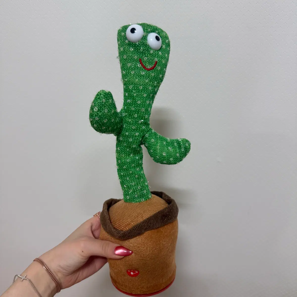 따라말하는 선인장 인형