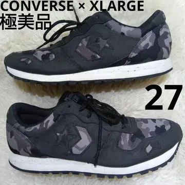 컨디션 최상 XLARGE / CONVERSE 카모플라쥬 스니커즈 27cm