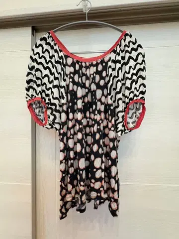 츠모리치사토 문어 패턴 반팔 티셔츠 tsumori chisato