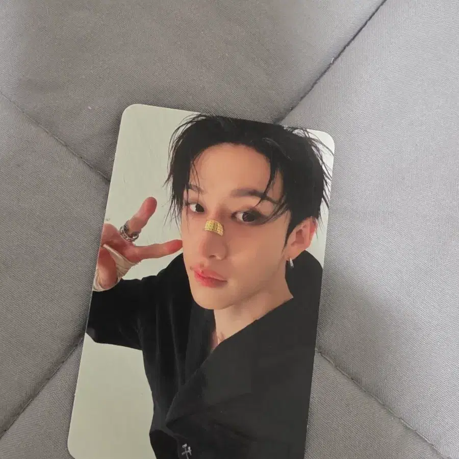 Bang Chan's photo card Karma