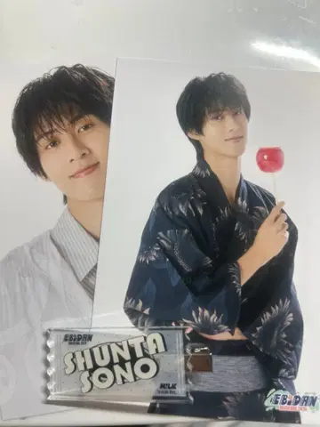 M!LK 소노 슌타 EBiDAN museum 2026 포스카 앞머리 클립