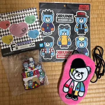 KRUNK BIGBANG 굿즈 4점 세트
