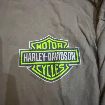 할리 데이비슨 롱 슬리브 티셔츠