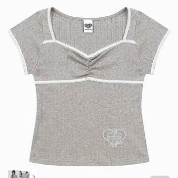 LUVISTRUE SY PUNCHING CAP SLEEVE TEE
