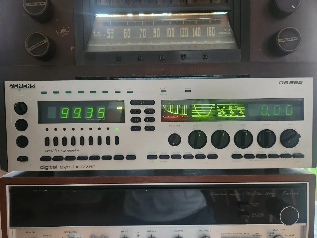 지멘스 RS555 빈티지 리시버